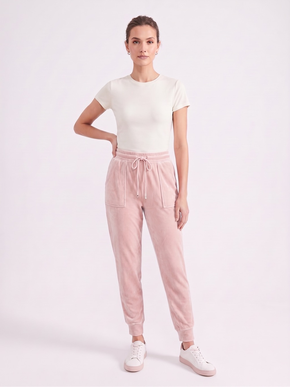 House of Harlow 1960 Velour Jogger